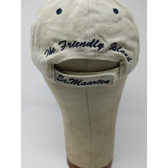 St Maarten Martin Tourist Strapback Hat Embroidered Spell Out Dancing SEE DESC - Picture 8 of 11